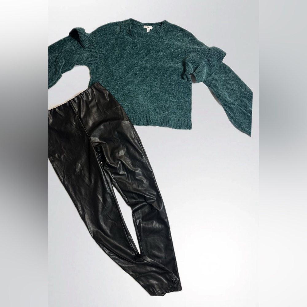 BP. Green Chenille Sweater